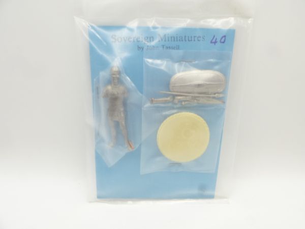 Sovereign Miniatures Roman Warrior 4th/5th c. B.C., Weißmetall, Höhe ca. 8 cm