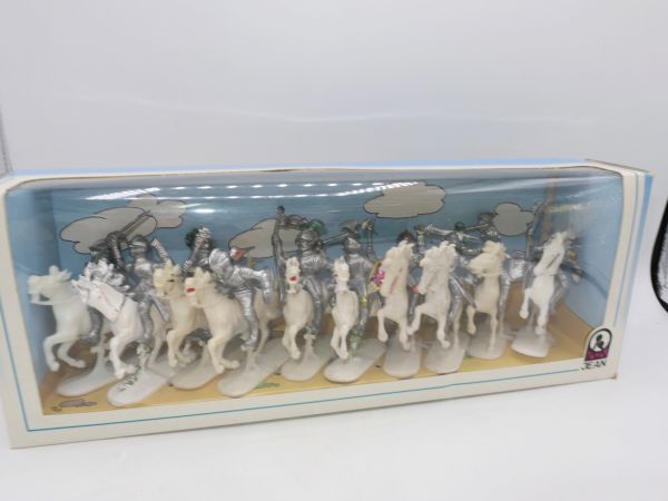W. Germany / Jean Blister box with 10 knights on horseback