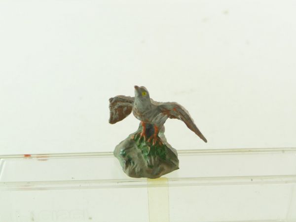Elastolin Falke mit ausgebreiteten Flügeln - tolle Bemalung