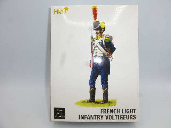 HäT 1:32 French Light Infantry Voltigeurs, Nr. 9302 - OVP, am Guss