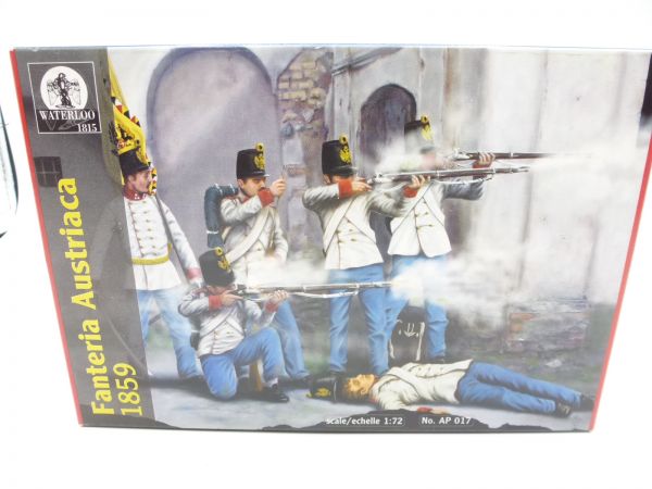 Waterloo 1815 Fanteria Austriaca 1859, Ar. A 017 - OVP, am Guss