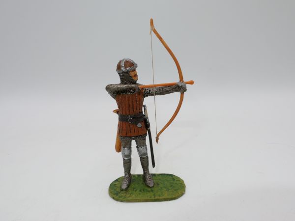 Ritter / Normanne, Bogen schießend - toll zu 7 cm Mittelalterserien