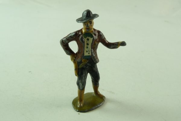 Merten Cowboy, pulling pistol - rare (with colour abrasion)