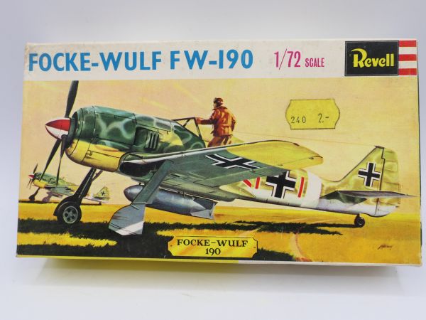 Revell 1:72 Focke Wulf FW-190 - orig. packaging, on cast
