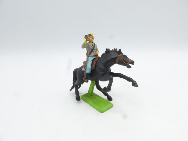 Britains Deetail Southerner riding with trumpet - rare horse