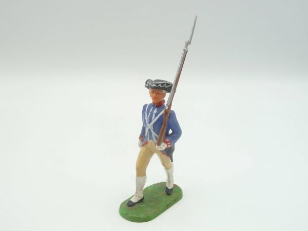 Elastolin 7 cm Preußen: Soldat im Marsch, Nr. 9153 - sehr guter Zustand