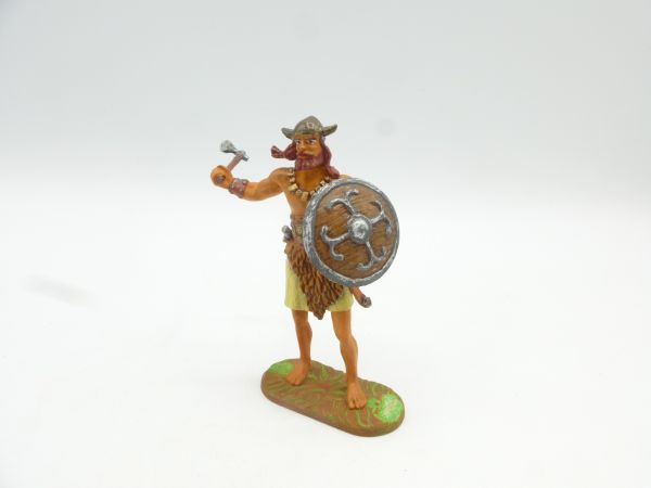 Umbau 7 cm Viking with axe + shield - great modification, great painting