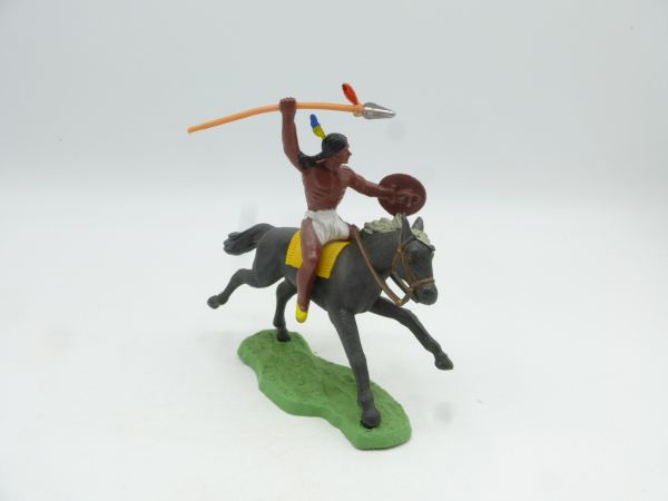 Britains Swoppets Indian with spear (made in HK) - rare