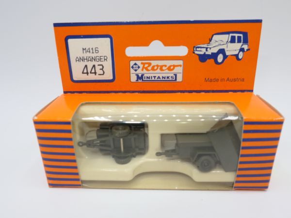 Roco Minitanks M416 trailer, No. 443 - orig. packaging