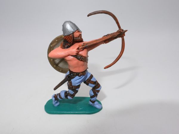 Timpo Toys Viking / archer - rare golden original shield