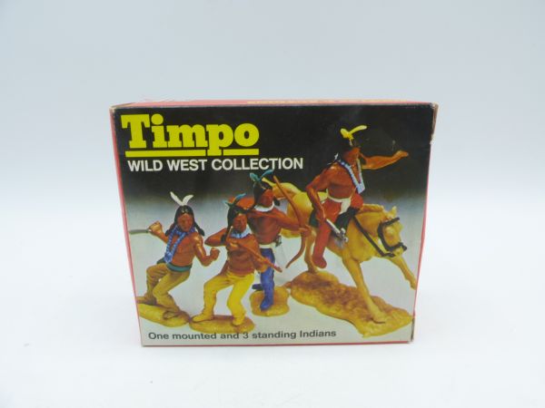 Timpo Toys Minibox Wild West Indianer 3. Version, Ref. Nr. 703