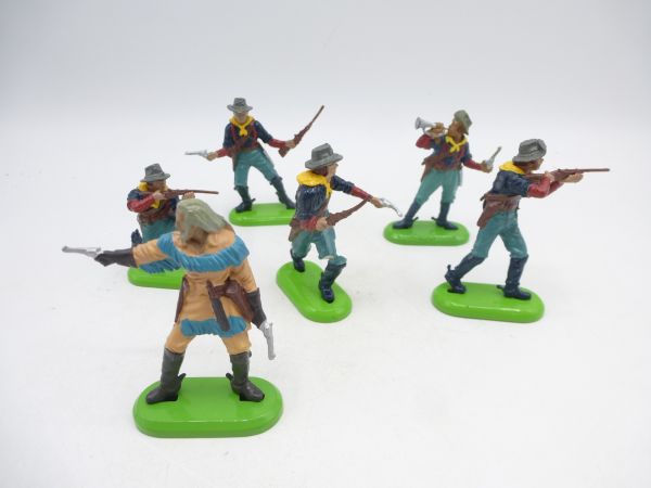 Britains Deetail Soldiers 7th Cavalry (6 figures) - complete set