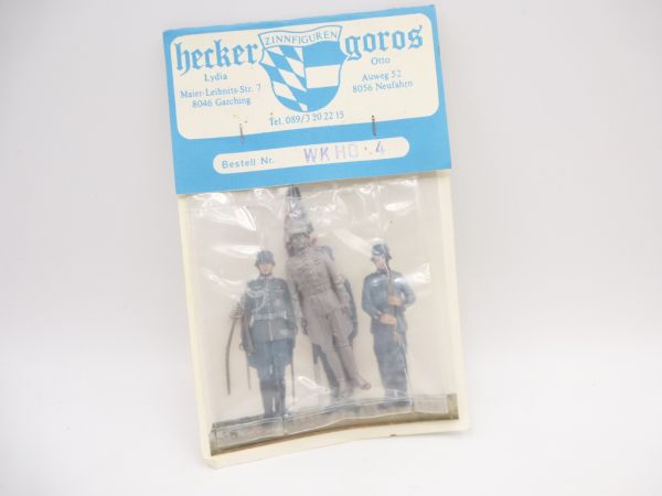 Hecker & Goros Germany, officer with sabre, WKHG 4