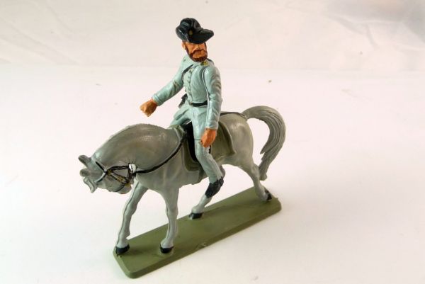 Starlux Confederates Army Officer mounted, weapon missing