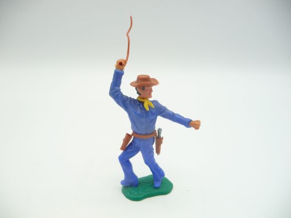 Timpo Toys Cowboy 3rd version standing with whip - great combination