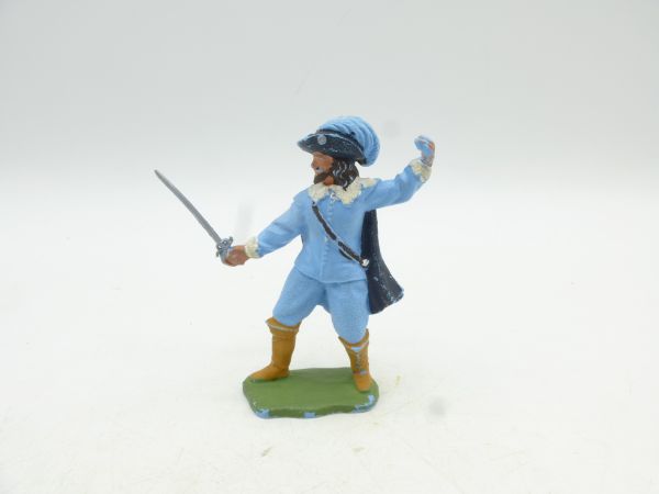 Britains Swoppets Musketeer attacking with rapier - rare figure
