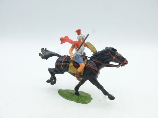 Elastolin 4 cm Rider with cloak + lance, No. 8457