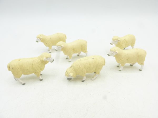 Britains 6 sheep (light)
