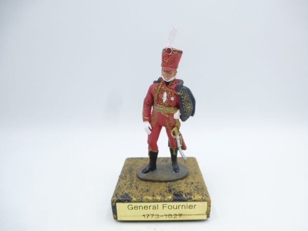 COBRA General Fournier (1773-1827) on base, figure height 11 cm