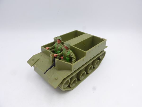 Timpo Toys Tank with English soldiers (steel helmet)