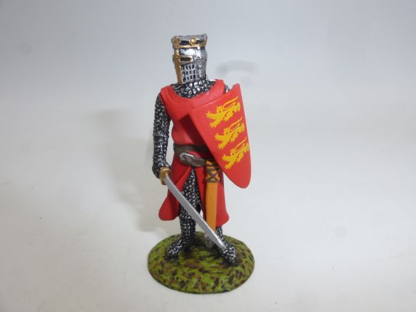 De Agostini Medieval series (6 cm): Visor knight, red