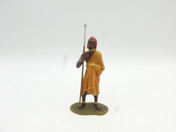 African with cape + spear - great modification