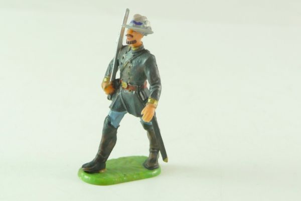 Elastolin 4 cm Union Army, officer marching, No. 9170 - very good condition