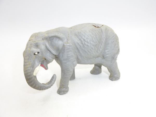 Elastolin Masse Elefant, jung - bespielt, siehe Fotos