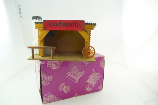 Elastolin Blacksmith - Schmiede, Nr. 7639 - OVP, Box mit Lagerspuren