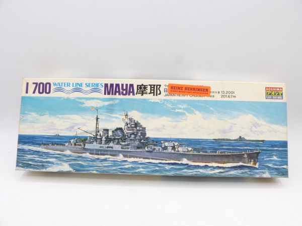 Aoshima 1:700 Waterline Series "MAYA" Japanese Heavy Cruiser, Nr. 22