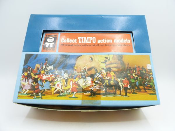 Timpo Toys Schüttbox mit 12 Wikingern reitend, Ref. Nr. 926 G