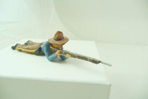 Pfeiffer / Tipple Topple Cowboy lying firing - great painting, very good condition