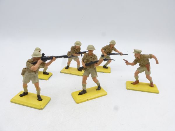 Britains Deetail Soldaten 8. Armee (6 Figuren) - schönes Set