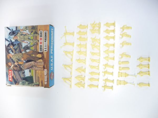 Airfix 1:72 U.S.A.F Personnel No. S48 - orig. packaging, old box, figures loose but complete