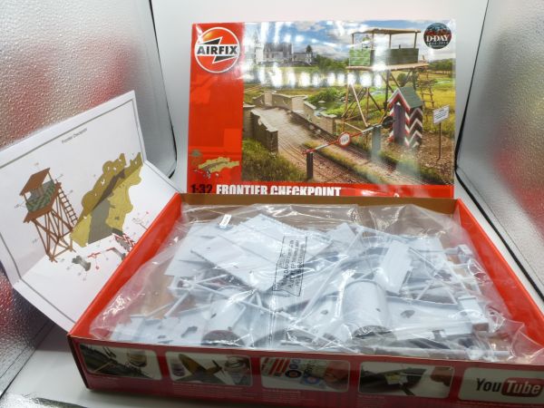 Airfix 1:32 Frontier Checkpoint, Nr. A06383 - OVP, ladenneu
