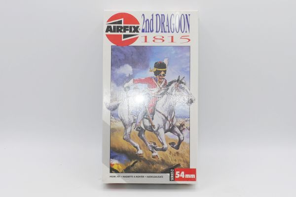 Airfix 54 mm 2nd Dragoon 1815, No. 02552 - orig. packaging, shrink wrapped