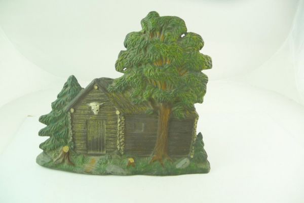 Lineol Log cabin (pre-war) - great painting