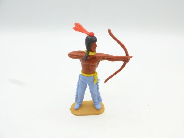 Timpo Toys Indianer 2. Version stehend mit Bogen schießend