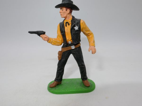 Preiser 7 cm Sheriff with pistol, No. 6985 - brand new