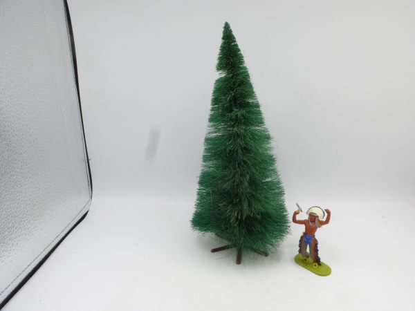 Elastolin 7 cm Nice fir tree (without figure), total height 26 cm