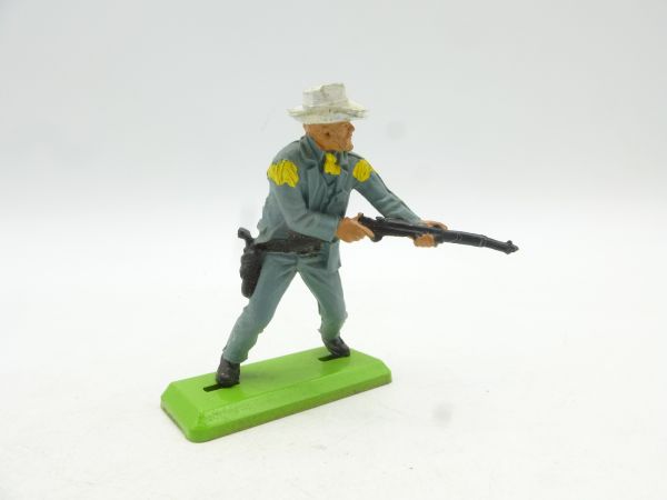 Britains Deetail Sheriff standing, shooting rifle from the hip