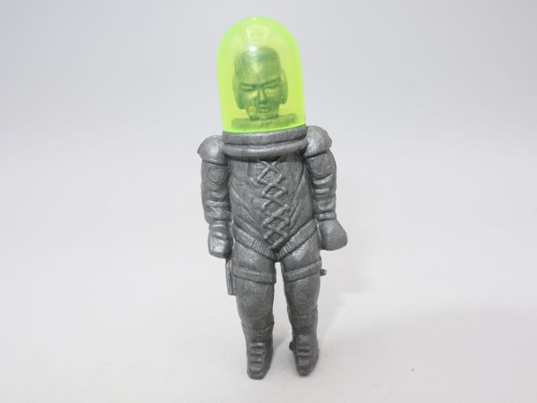 Astronaut (6,5 cm), Helm silber/neongelb