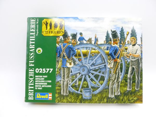 Revell 1:72 Napoleonic Wars, British foot artillery, No. 2577 - orig. packaging