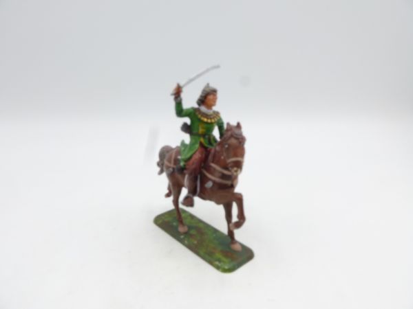 Mongolian rider with sword, fits 54 mm series