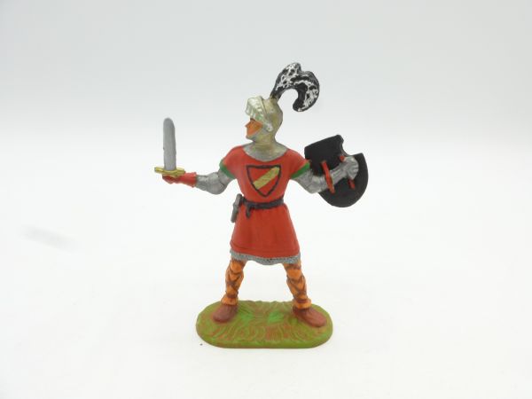 Modification 7 cm Knight with sword + shield - nice modification