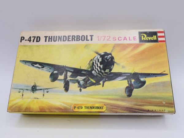 Revell 1:72 P-47 D Thunderbolt - orig. packaging, on cast