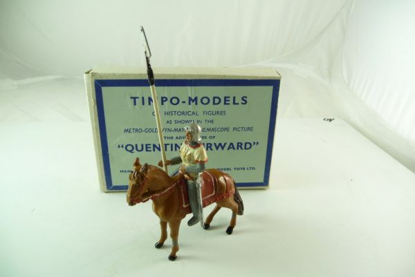 Timpo Toys Metal Knight "Dukes Guard" mounted - orig. packing