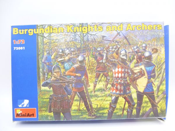 MiniArt 1:72 Burgundian Knights and Archers XV Century, No. 72001
