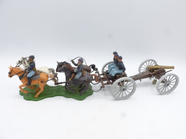 Britains Swoppets Northern gun carriage / cannon train - used, see photos