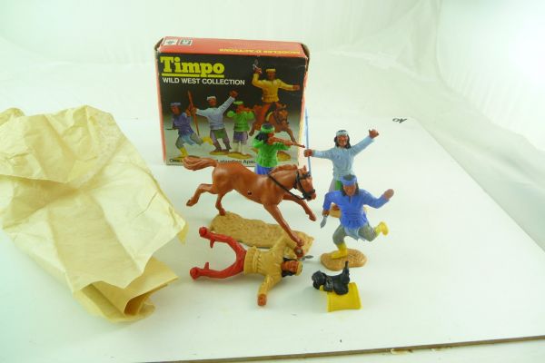 Timpo Toys Minibox "Apachen", Nr. 723 - Inhalt Top-Zustand